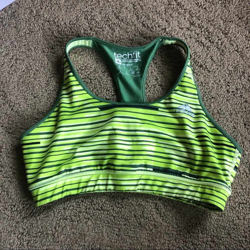 Adidas techfit sports bra